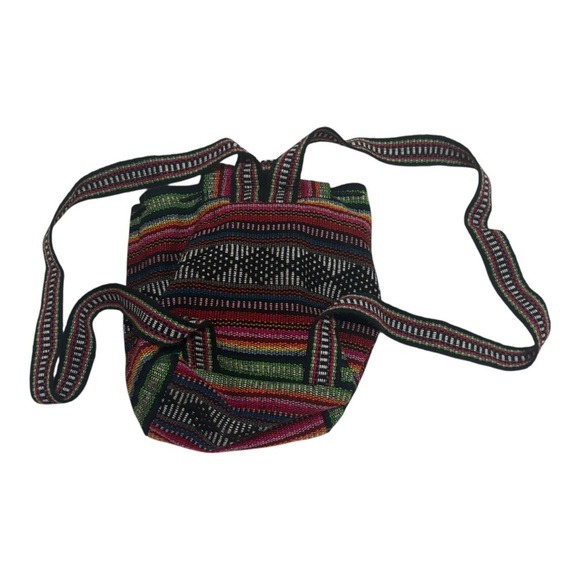 Multicolor Striped Women's Muni Backpack - Picture 3 of 4